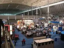 The 2006 LinuxWorld trade show filled about 2/3 of the north bay at BCEC.