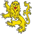 Lion rampant guardant