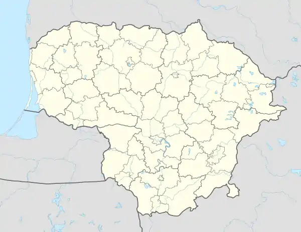 Beržytė is located in Lithuania