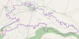 Location of Keetham lake in Agra