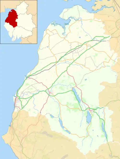 Thornby is located in the former Allerdale Borough