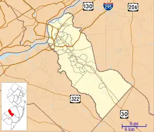 Pennsauken Township is located in Camden County, New Jersey