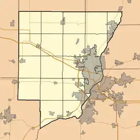 Mossville is located in Peoria County, Illinois