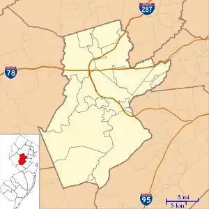 Bound Brook is located in Somerset County, New Jersey