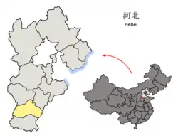 Xingtai City in Hebei