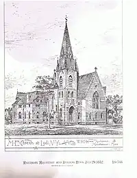 Methodist Episcopal Church at Lodi, New York, American Architect and Building News, July 29, 1882