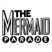 The word mermaid followed by letters for the word parade in circles