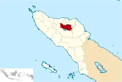 Location within Aceh