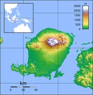 Mandalika is located in Lombok