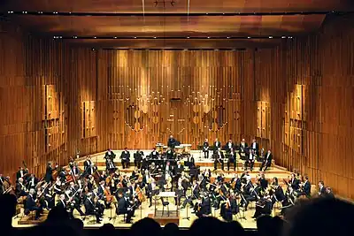 The Barbican Hall of the Barbican Centre