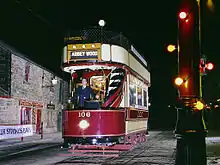 LCC Tram Car No. 106