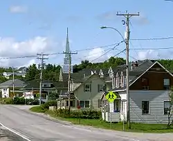 Rue Principale in Sault-au-Mouton