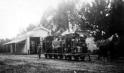 Station of the Ferrocarril La Floresta