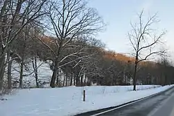 Scene along Geauga Lake Road