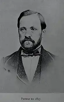 Louis Pasteur in 1857