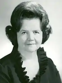 Louise Day Hicks (SED '52) – the first Democrat woman to  represent Massachusetts in the U.S. Congress