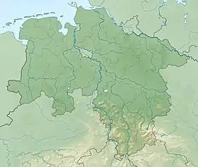 Jordanshöhe is located in Lower Saxony