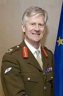 David Leakey, Director General of the European Union Military Staff (2007–10) and Black Rod (2011–18)