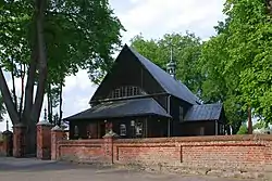 Saint Andrew church in Lubowidz