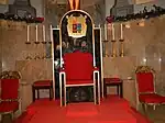 The bishop's cathedra