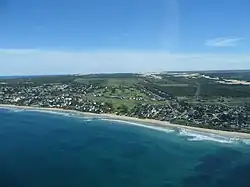 Aerial photo of St Francis Bay