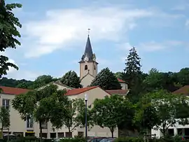 The church in Ludres