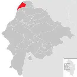 Location in the district