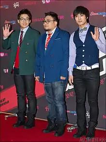 M. Street in 2011.  From left to right: Seul, Gwang To, W.