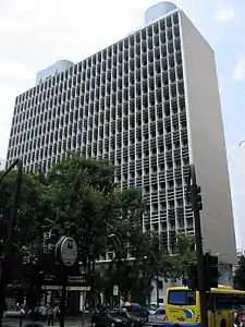 Ministry of Health and Education in Rio de Janeiro by Lucio Costa (1936–43)