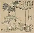 Japanese Painting by Totoki Baigai, 19th century