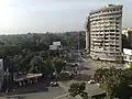 MG Road in 2007 as seen from Taj Residency Hotel