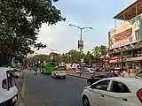 M.G. Road traffic signal in Mangalore