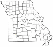 Location of Chesapeake in Missouri