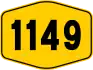 Federal Route 1149 shield}}