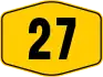 Federal Route 27 shield}}