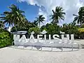 Maafushi Sign