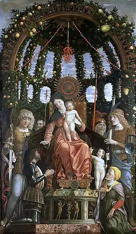 Andrea Mantegna, Madonna della Vittoria, 1496, Paris