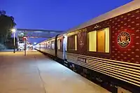 A view of Maharajas' Express