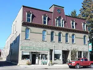 Struble's Arcade on Main Street.