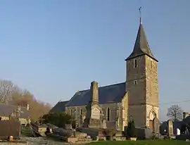 The church in Maisoncelles-sur-Ajon