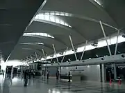 Interior of Makkasan Station (City Air Terminal), Suvarnabhumi Airport Rail Link