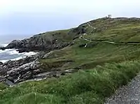 Malin head coastline looking towards the north.