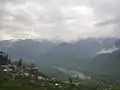 Mountain ranges in Manali