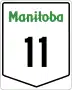 Provincial Trunk Highway 11 marker