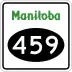 Provincial Road 459 marker