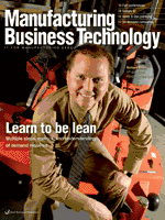 Cover of Manufacturing Business Technology magazine