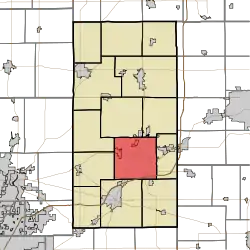 Location in Madison County