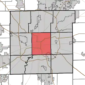 Location in Marion County