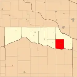 Location in Boyd County