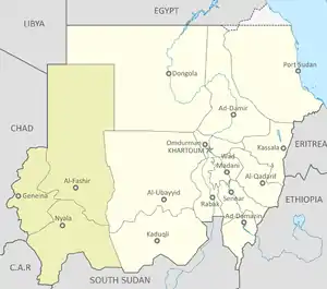 Darfur Map